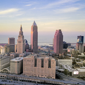 Cleveland skyline